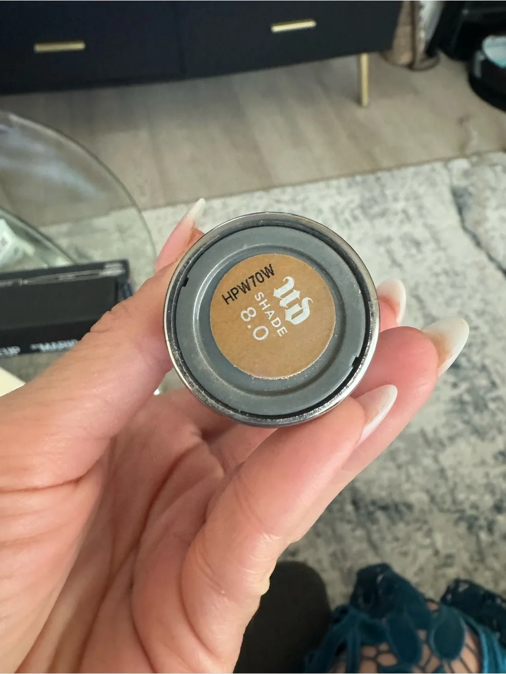 Urban Decay All Nighter Foundation - 8.0 shade, darker shade